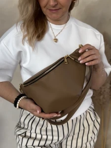 NERKA DAMSKA TAUPE 