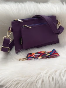 TOREBKA CROSSBODY - VELVET PLUM 