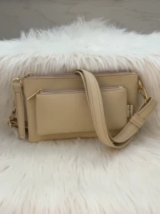 TOREBKA CROSSBODY - BEŻOWA