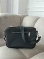Torebka damska ze skóry syntetycznej w kolorze grafitowym PRATICA BAG
